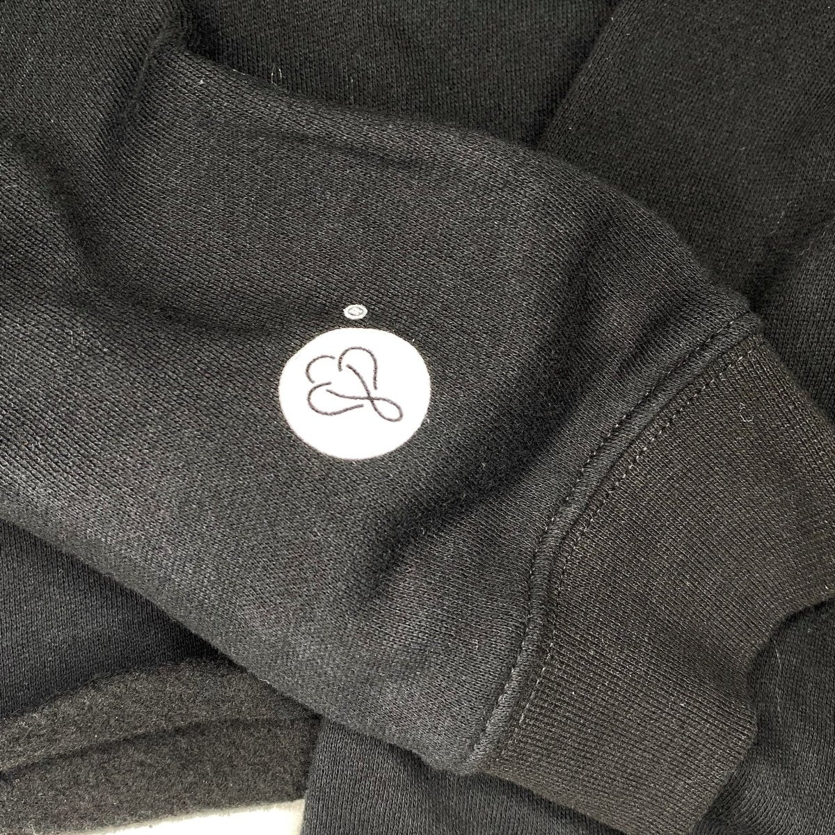 BIG LOViE CREWNECK SWEATSHIRT | BLACK - 40daY40nighT