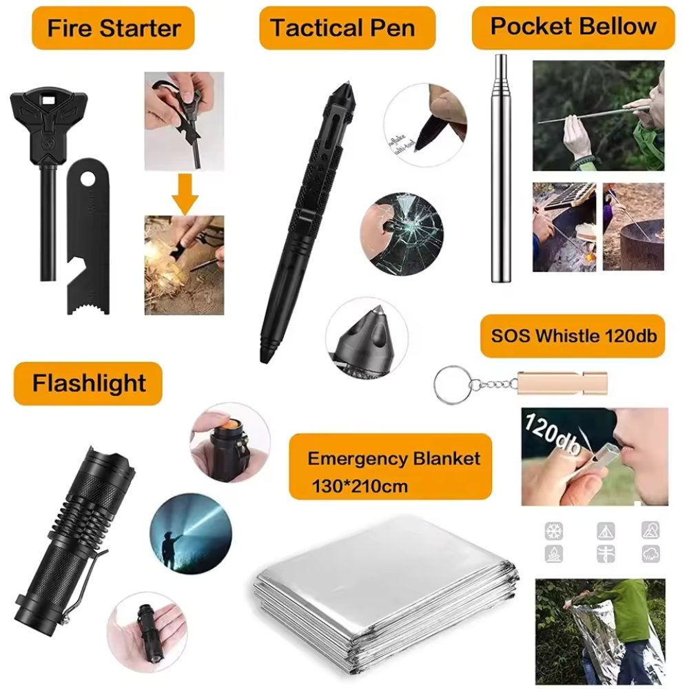 31 in 1 Survival Kit - 40daY40nighT