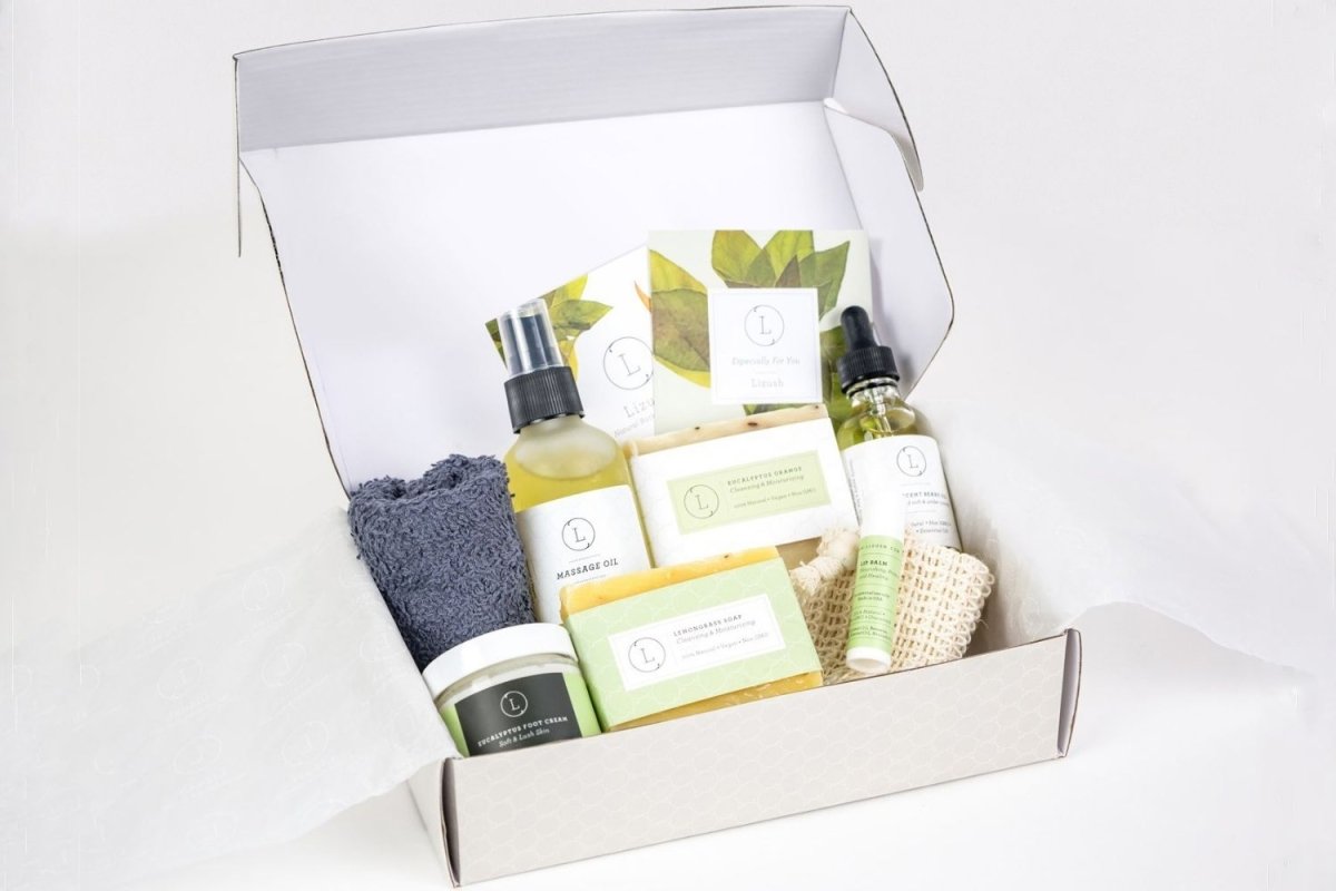 Father's Day Gift - Fresh earthy Natural skincare set, Eucalyptus Men Grooming kit - 40daY40nighT
